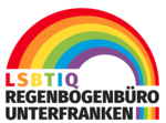 Logo LSBTIQ-Regenbogenbüro Unterfranken